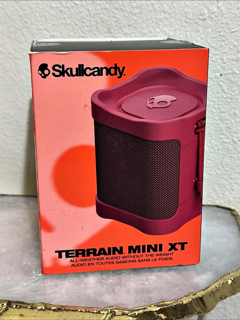 Skullcandy Terrain Mini XT Portable Speaker Red NWT